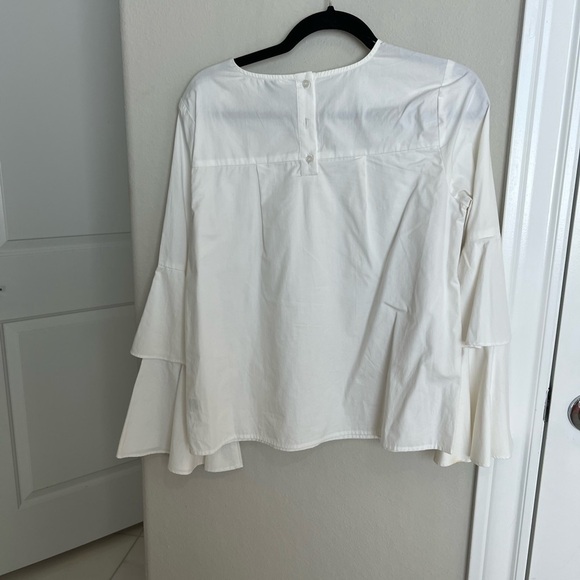 Chelsea28 tiered ruffle sleeve blouse S - Picture 3 of 4